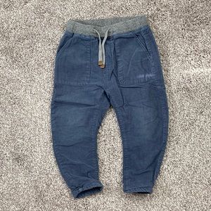 Zara Ribbed Corduroy Trousers